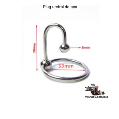 Plug uretral de aço meutabu.com