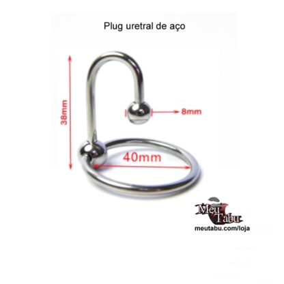 Plug uretral de aço meutabu.com