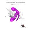 Vibrador estimulador vaginal anal e clitoris com controle remoto sem fio.