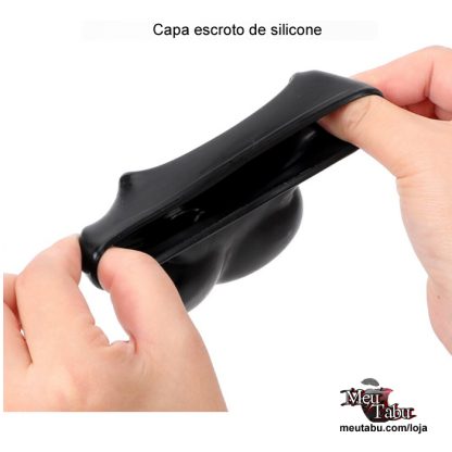 Capa escroto de silicone