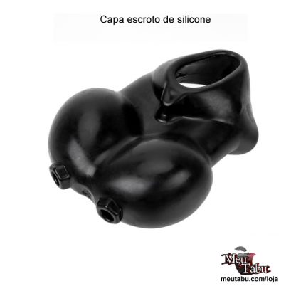 Capa escroto de silicone