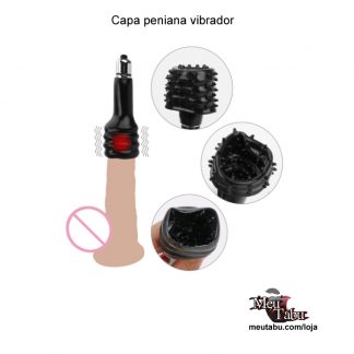 Capa peniana vibrador meutabu