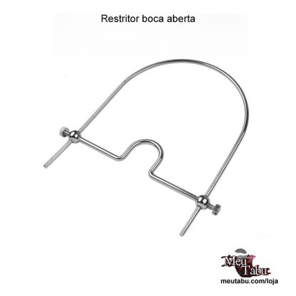 Restritor boca aberta