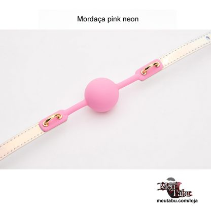 Mordaça bola silicone meutabu