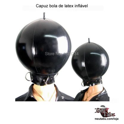 Capuz bola de latex inflável meutabu