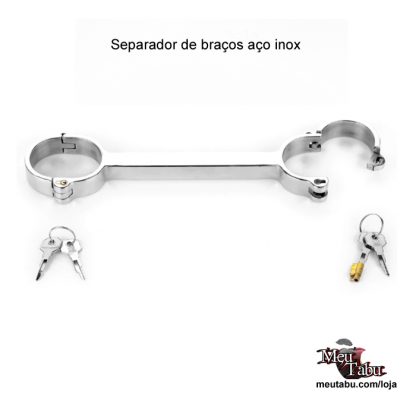 Separador de braços aço inox meutabu