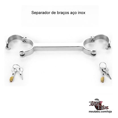 Separador de braços aço inox meutabu