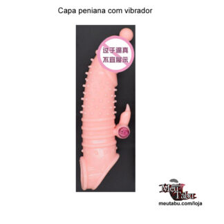 Capa peniana com capsula vibratoria meutabu