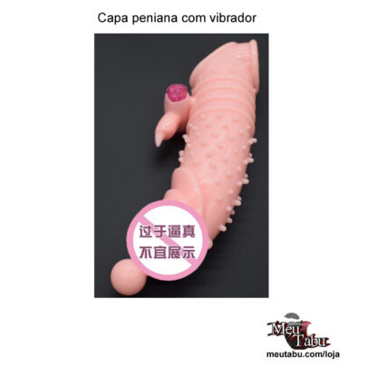 Capa peniana com capsula vibratoria meutabu