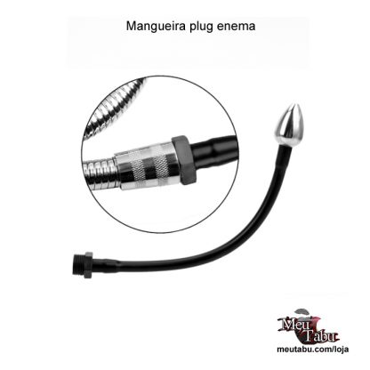 Mangueira plug enema meutabu