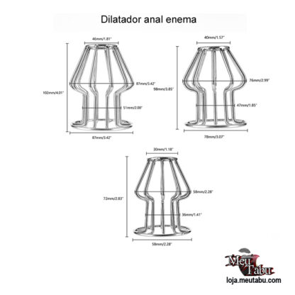 Dilatador anal enema meutabu.com