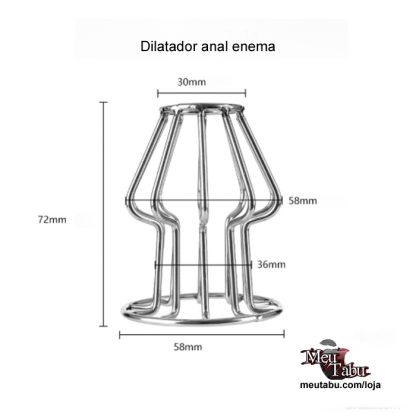 Dilatador anal enema meutabu