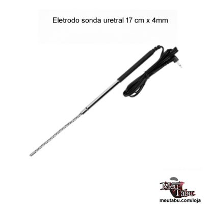 Eletrodo sonda uretral 17 cm x 4mm meutabu