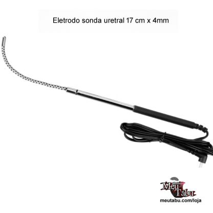 Eletrodo sonda uretral 17 cm x 4mm meutabu