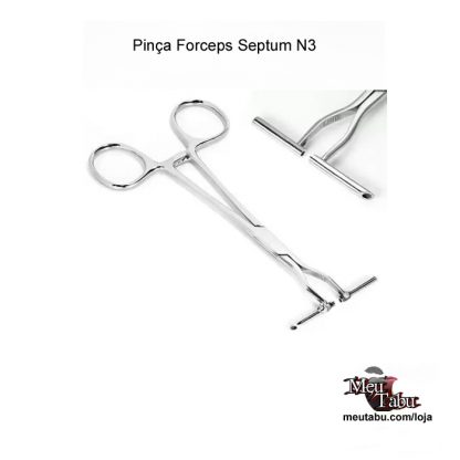 Pinça Forceps Septum N3 meutabu