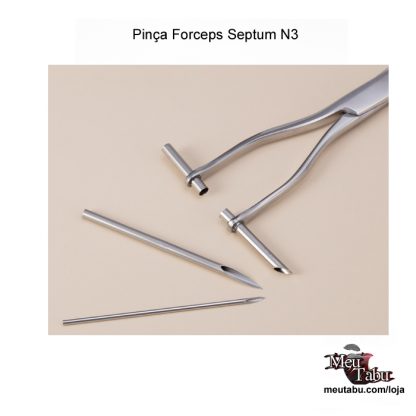 Pinça Forceps Septum N3 meutabu