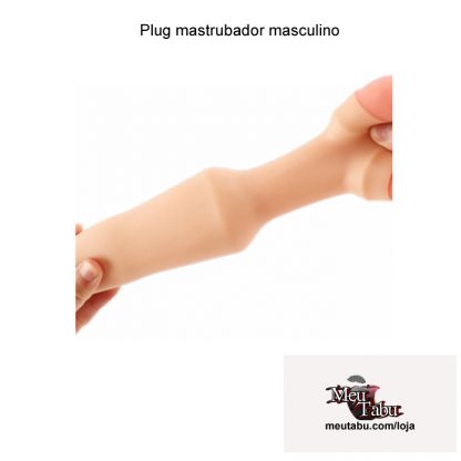 Plug masturbador masculino meutabu