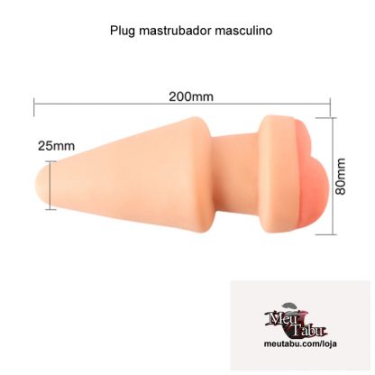 Plug masturbador masculino meutabu