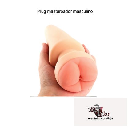 Plug masturbador masculino meutabu