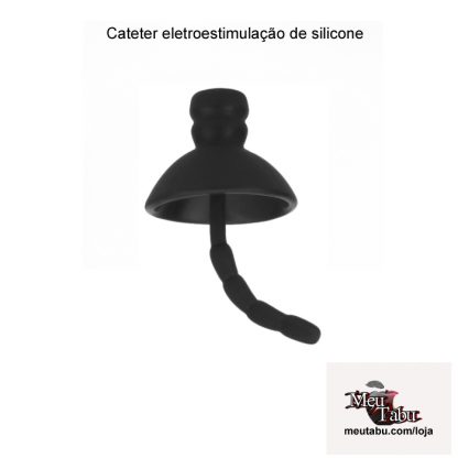 Cateter eletroestimulação de silicone meutabu