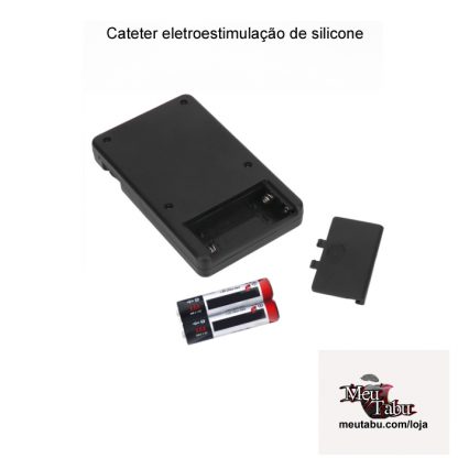 Cateter eletroestimulação de silicone meutabu