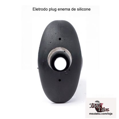 Eletrodo plug enema de silicone meutabu