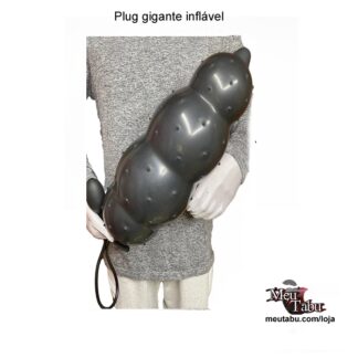 Plug gigante inflável meutabu.com