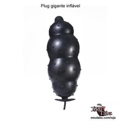 Plug gigante inflável meutabu.com