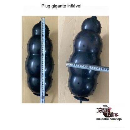 Plug gigante inflável meutabu.com