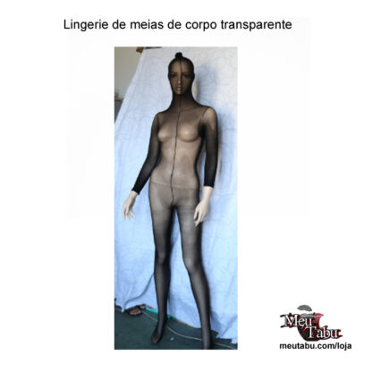 Lingerie de meias de corpo transparente meutabu