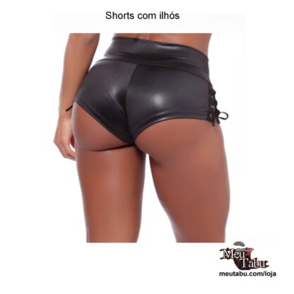 Shorts com ilhós meutabu.com