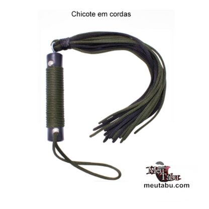 Chicote em cordas meutabu.com