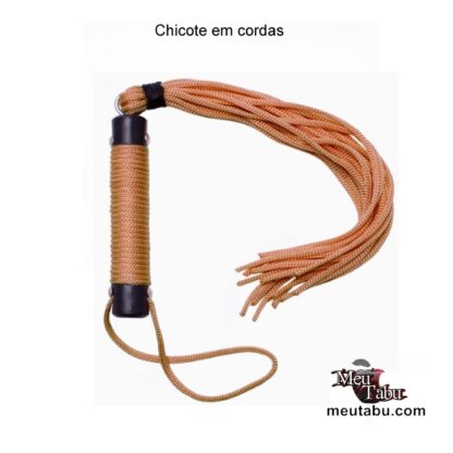 Chicote em cordas meutabu.com