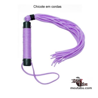 Chicote em cordas meutabu.com