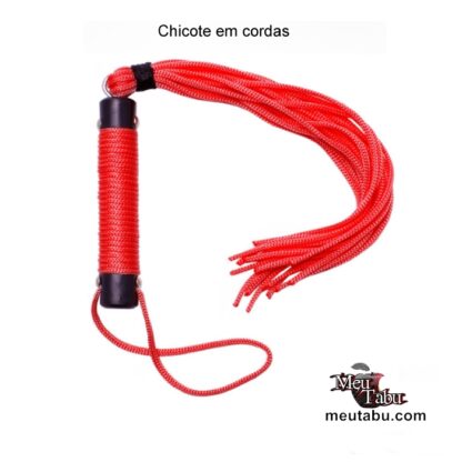 Chicote em cordas meutabu.com