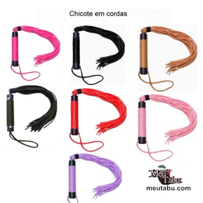 Chicote em cordas meutabu.com