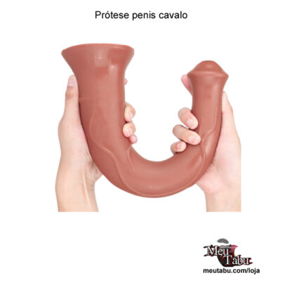 Prótese penis cavalo meutabu