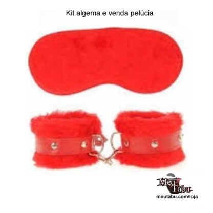 Kit algema e venda pelúcia meutabu.com