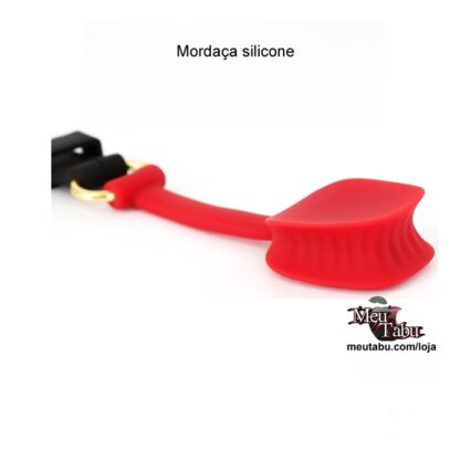 Mordaça silicone meutabu.com