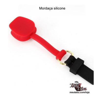 Mordaça silicone meutabu.com