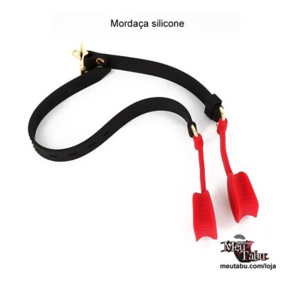 Mordaça silicone meutabu.com