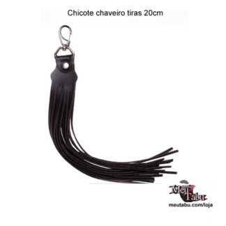 Chicote chaveiro tiras 20cm meutabu.com