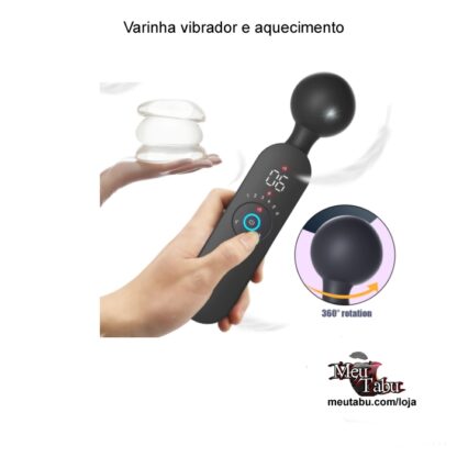 Varinha vibrador e aquecimento