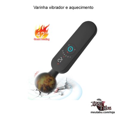 Varinha vibrador e aquecimento