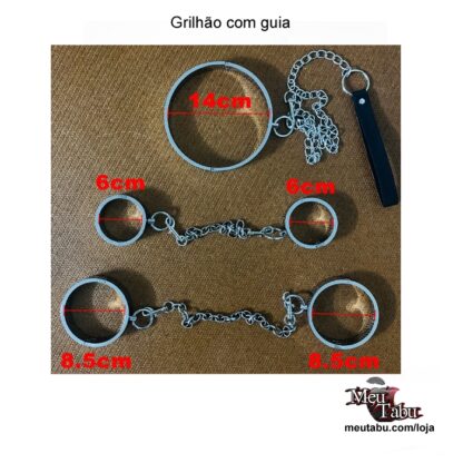 Grilhão com guia meutabu.com