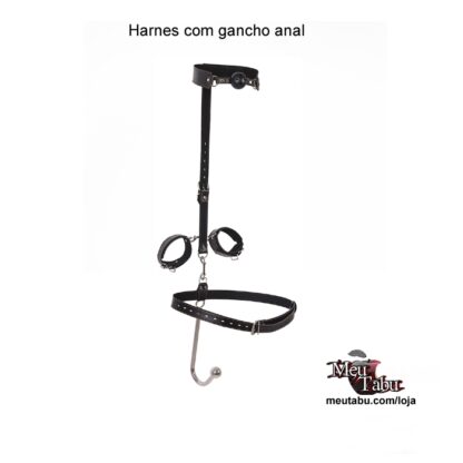 Harnes com gancho anal meutabu.com