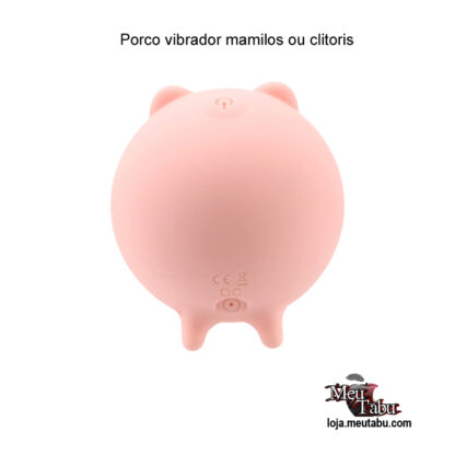 Porco vibrador mamilos ou clitoris meutabu