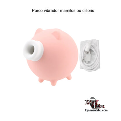 Porco vibrador mamilos ou clitoris meutabu