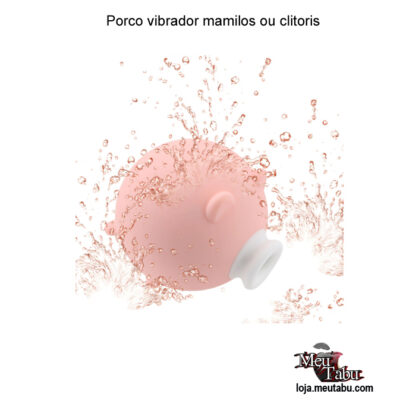 Porco vibrador mamilos ou clitoris meutabu