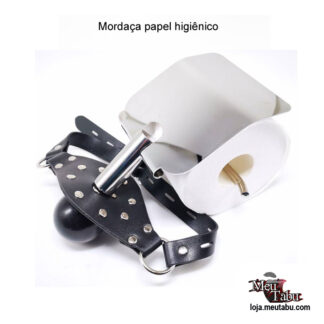 Mordaça papel higiênico meutabu.com